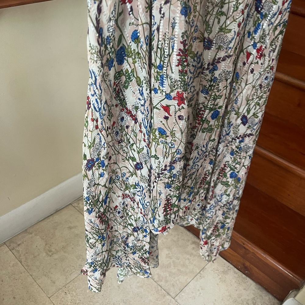Maje floral midi dress - Picture 4 of 6